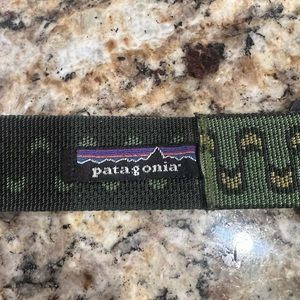 Patagonia friction belt green
